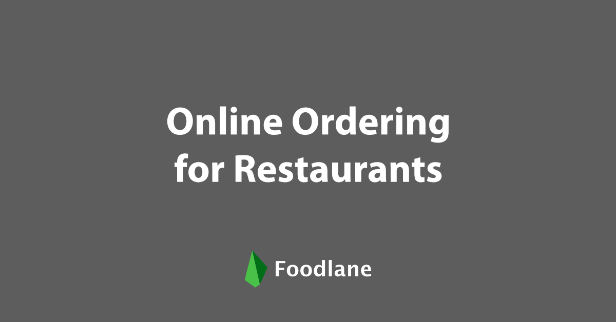 Foodlane banner